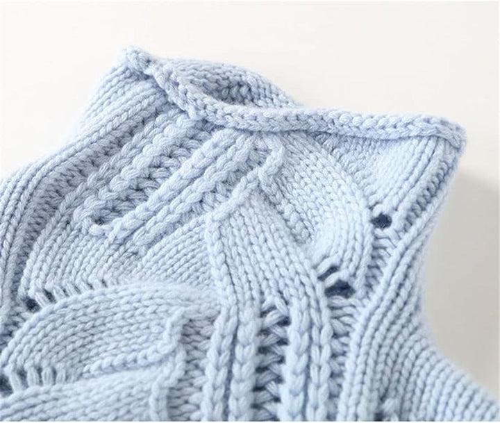 Marinette | Women's Cable-Knit Turtleneck Long-Sleeve Relaxed Sweater