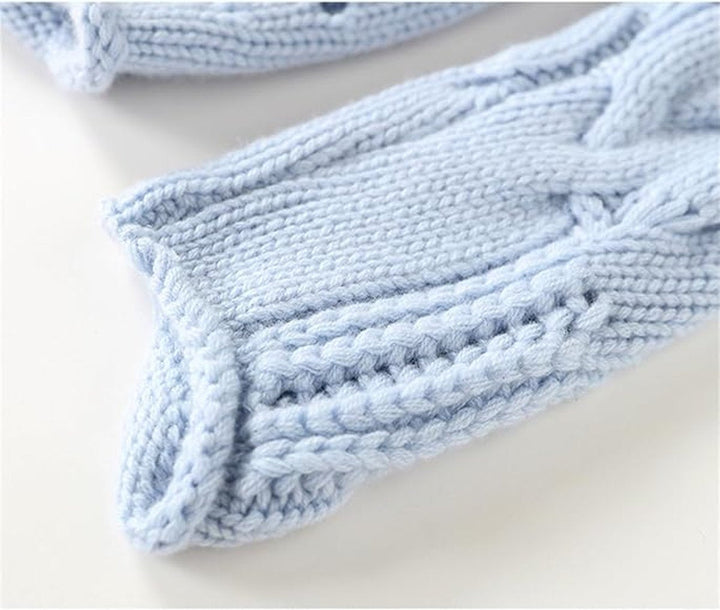 Marinette | Women's Cable-Knit Turtleneck Long-Sleeve Relaxed Sweater