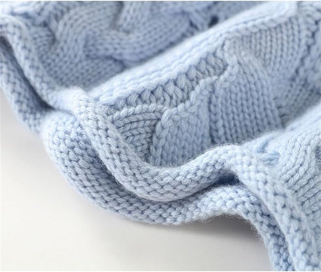 Marinette | Women's Cable-Knit Turtleneck Long-Sleeve Relaxed Sweater