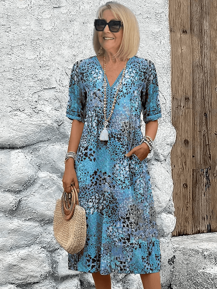 Ameline | Ocean Breeze Summer Dress