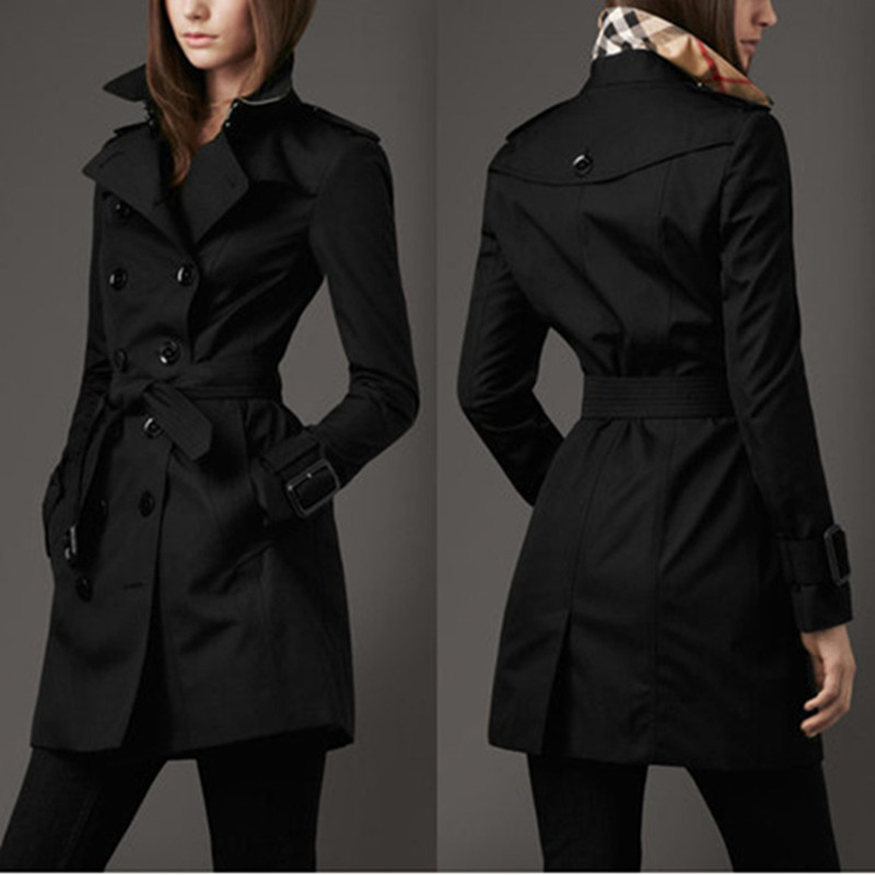 Daniela | Women's Tailored Double-Breasted Trench Coat