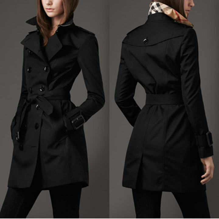 Daniela | Women's Tailored Double-Breasted Trench Coat