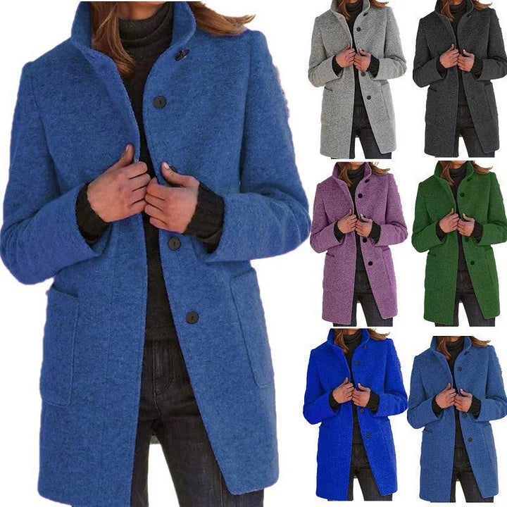 C&M® | Sleek Windbreaker Coat Carol & Margaret Wilmington