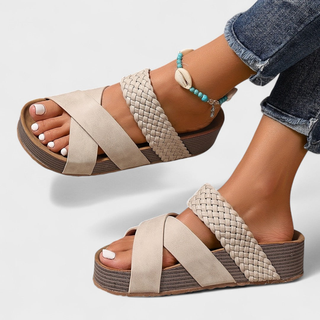 Delphine | Leather Orthopedic Sandals