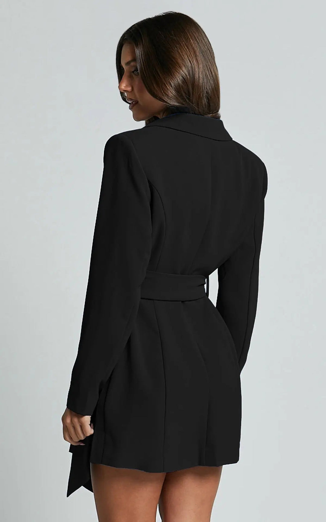 Jenna | Women's Belted Blazer Mini Dress