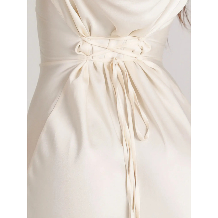 Liliana | Women's Draped Long Sleeve Maxi Dress