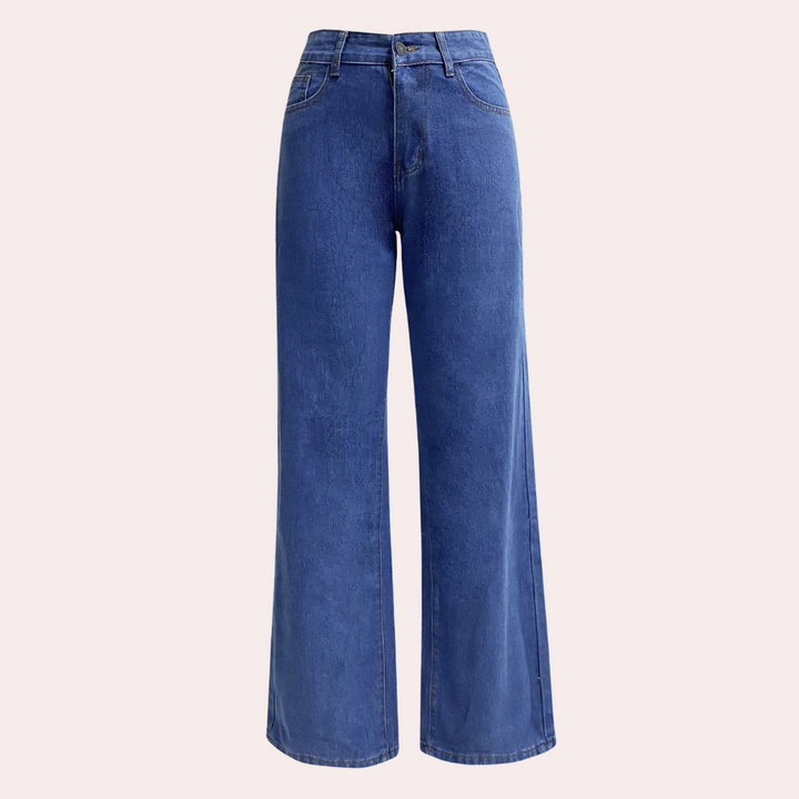 Gillian | Women's High Waist Wide Leg Jeans