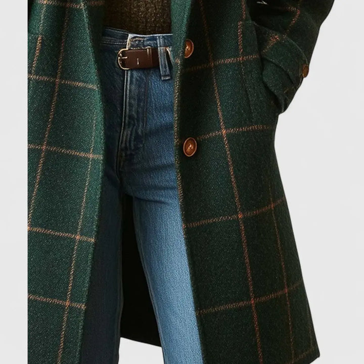C&M® – Classic Check Coat Carol & Margaret Wilmington