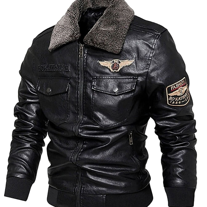 Marigold | Women's Sherpa Pocket Shearling-Collar A-Line Coat