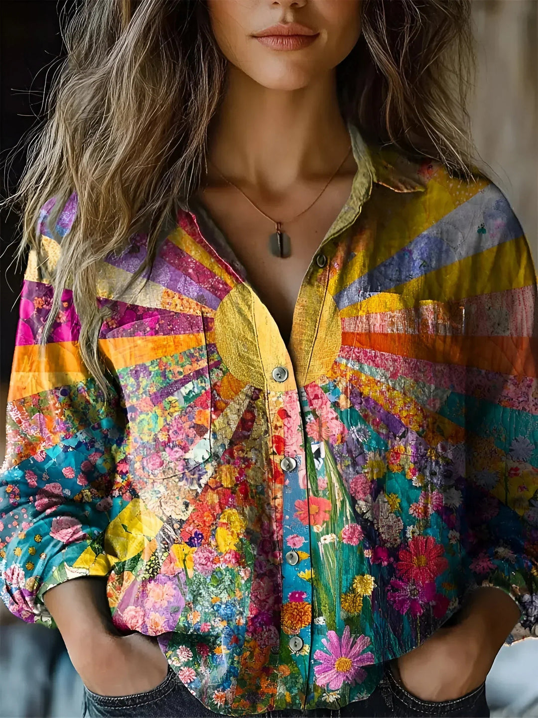 Tineke - Radiant Sunflower Blouse Carol & Margaret Wilmington