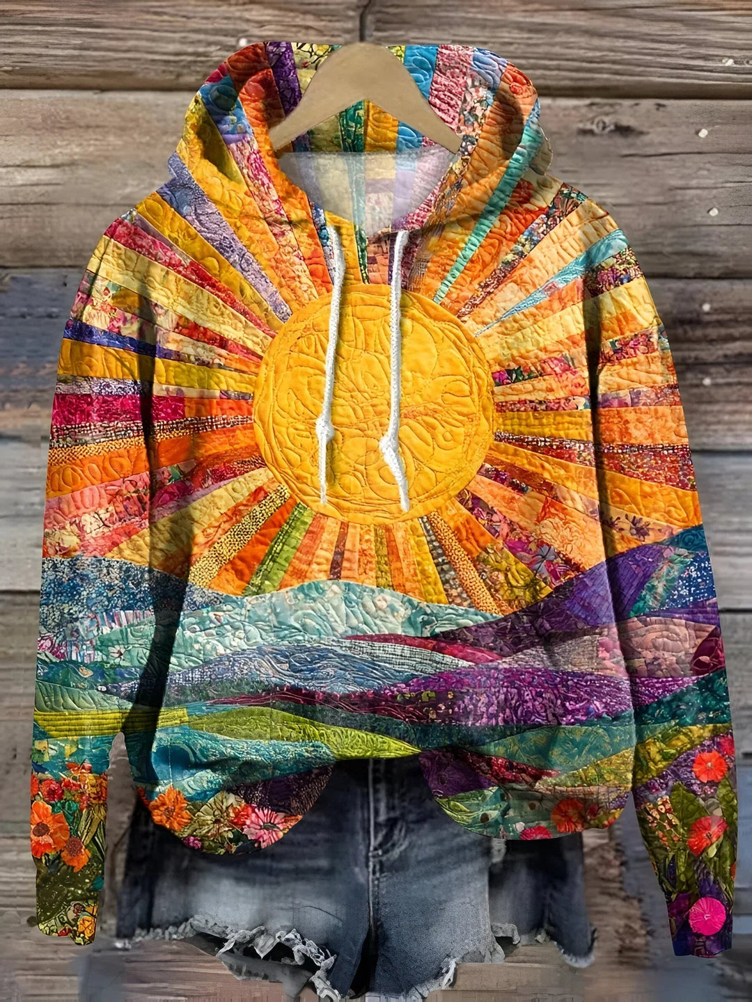 C&M® - Colorful Sunrise Hoodie Carol & Margaret Wilmington