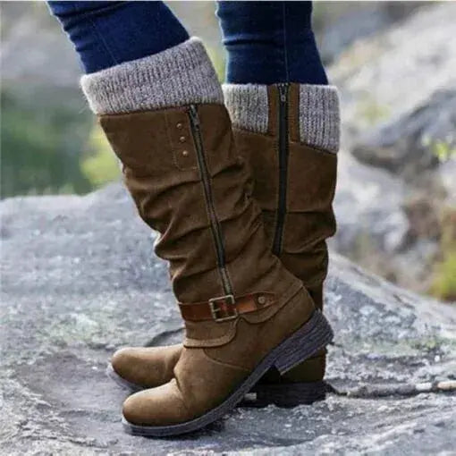 C&M® | Ankle Boots With Side Zipper Carol & Margaret Wilmington