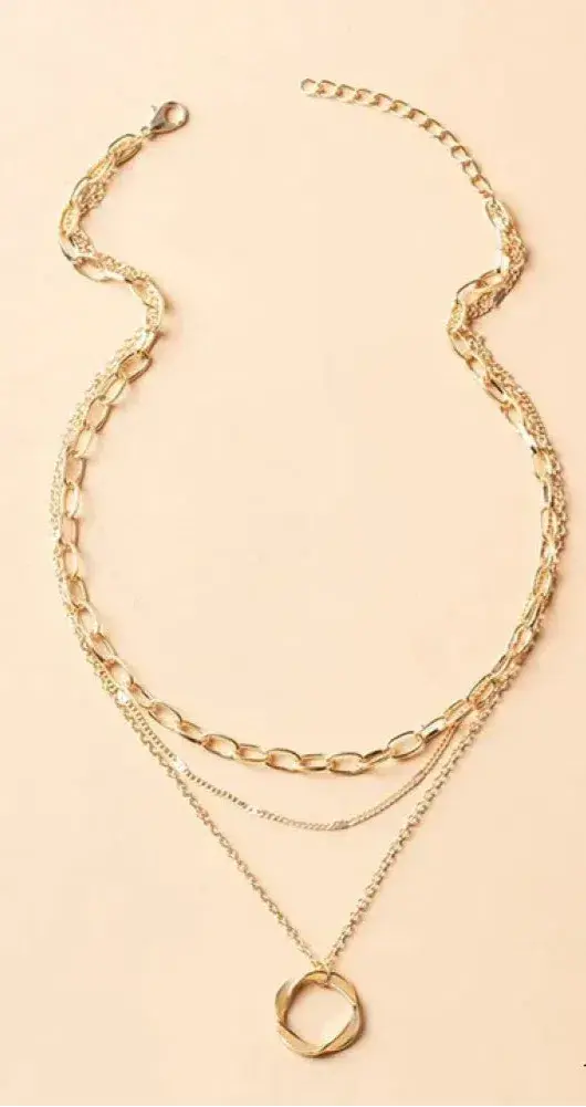 Marcelline | Vintage Gold Layered Necklace