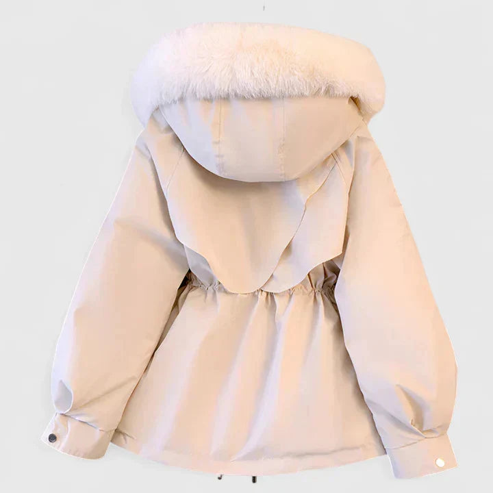 Merewen | Women's Sherpa Pocket Hooded Zip-Front Coat