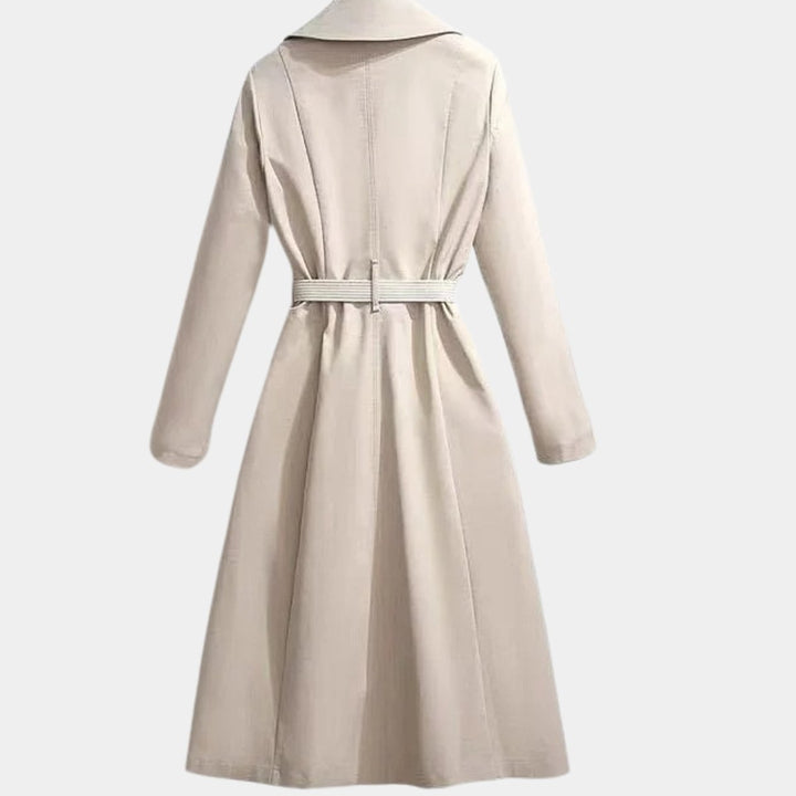 Marcella | Women's Belted Structured Trench Coat