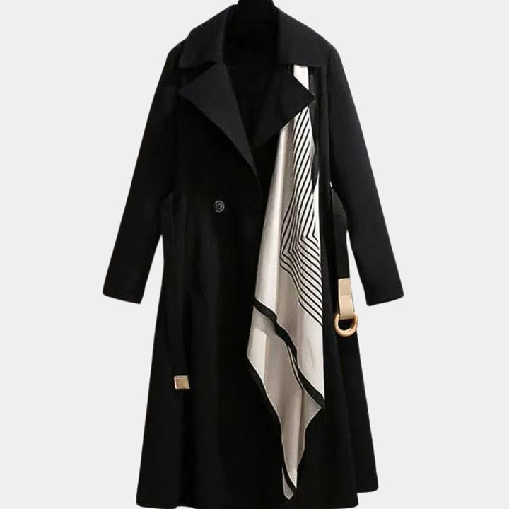 Marcella | Women's Belted Structured Trench Coat