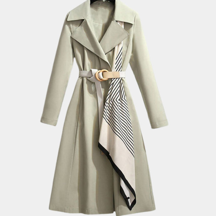 Marcella | Women's Belted Structured Trench Coat