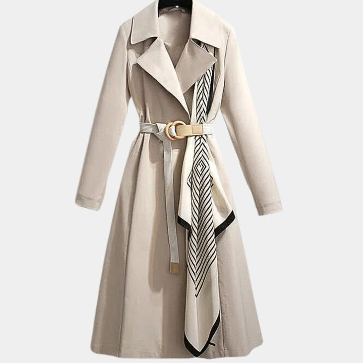 Marcella | Women's Belted Structured Trench Coat