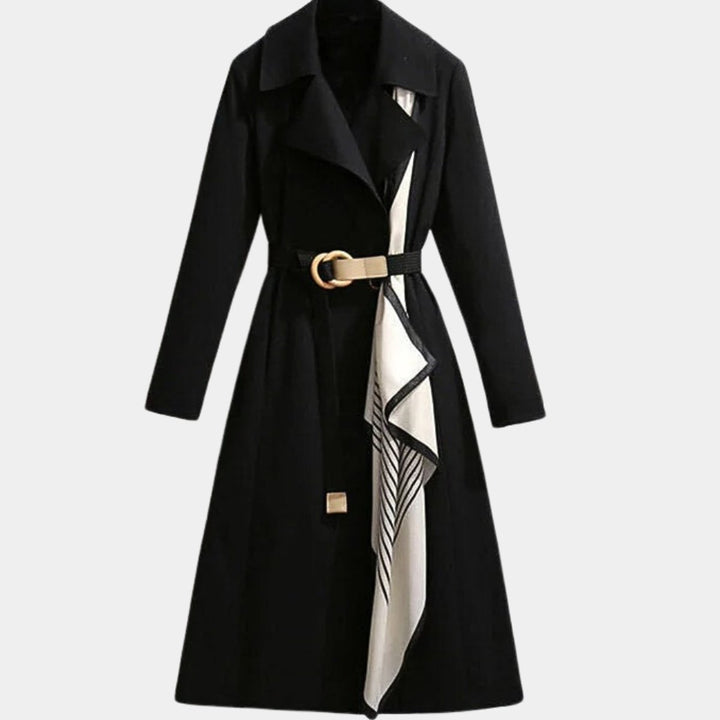 Marcella | Women's Belted Structured Trench Coat
