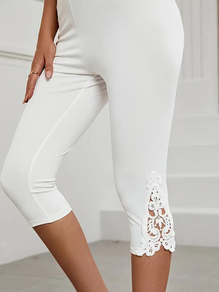 Haylee | Women's High Waist Cropped Leggings